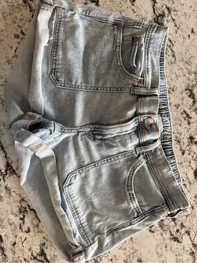 American Eagle Outfitters Light Wash Denim Shorts
